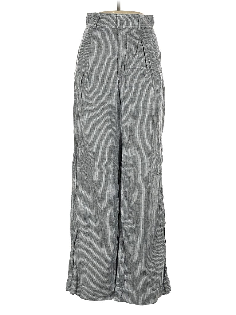 Pre-owned Everlane Linen Pants In Gray