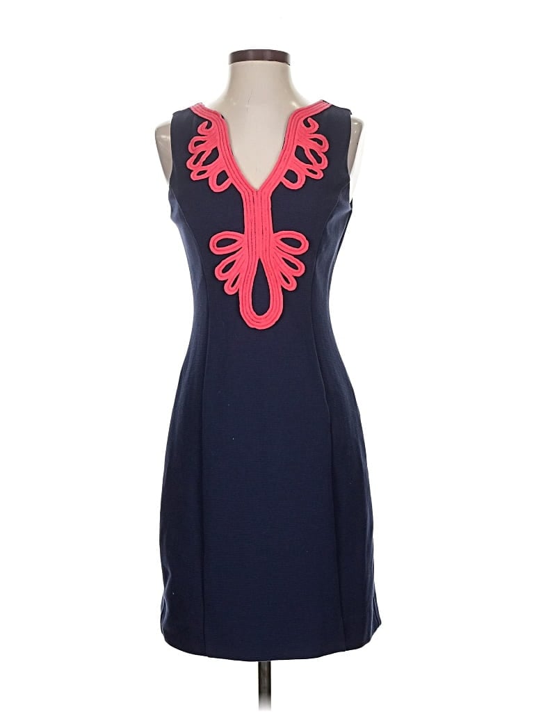 Pre-owned Lilly Pulitzer Cocktail Dress In Blue