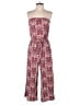 Maurices Paisley Burgundy Jumpsuit Size XS - photo 1