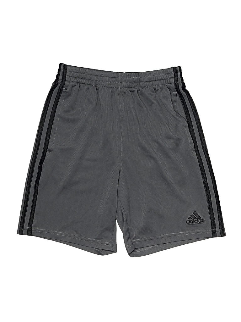 Pre-owned Adidas Originals Kids' Athletic Shorts In Gray