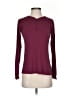 Assorted Brands Burgundy Long Sleeve Henley Size XXS - photo 1