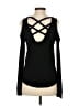 Generation Love Black Long Sleeve Top Size S - photo 2