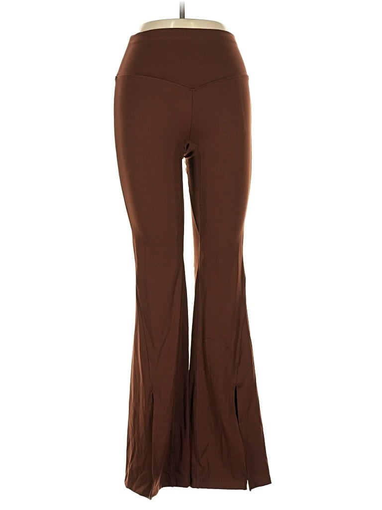 Pre-owned Popilush Active Pants In Brown