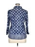 David Cline Blue Long Sleeve Polo Size XL - photo 2
