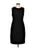 DKNY Solid Black Cocktail Dress Size 10 - photo 1