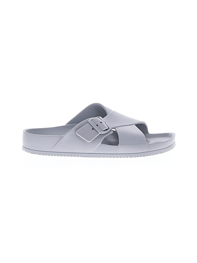 Pre-owned Unbranded Sandals In Gray