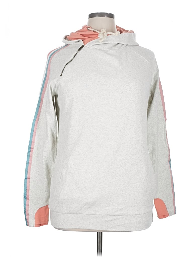 Pre-owned Ampersand Ave Pullover Hoodie In Gray