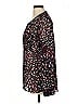 TWO by Vince Camuto 100% Polyester Black Long Sleeve Blouse Size L - photo 5