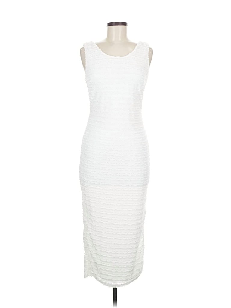 Pre-owned Lulus Cocktail Dress In White