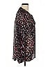 TWO by Vince Camuto 100% Polyester Black Long Sleeve Blouse Size L - photo 4