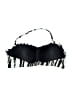Unbranded Animal Print Ivory Black Swimsuit Top Size XS - photo 2