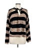 Davi & Dani 100% Acrylic Stripes Black Pullover Sweater Size M - photo 1