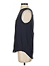 Theory 100% Silk Black Sleeveless Top Size 00 - 0 - photo 5