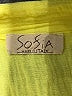 Sofia Collections 100% Cotton Yellow Long Sleeve Blouse Size XL (estimated) - photo 7
