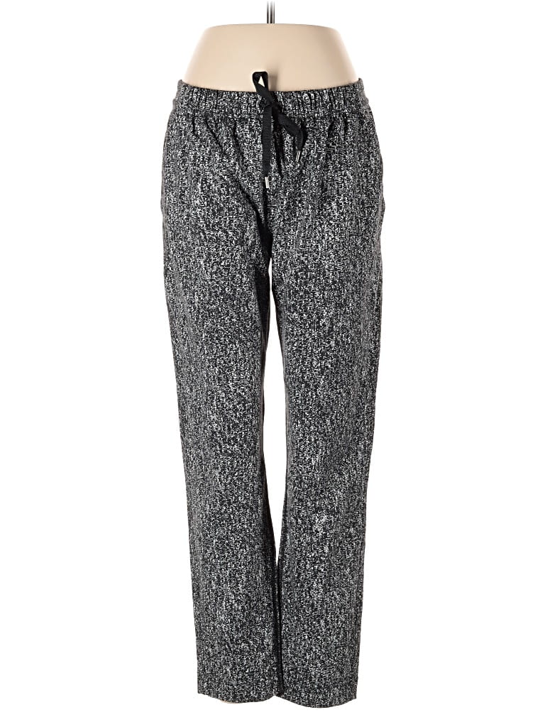 Pre-owned Lululemon Athletica Casual Pants In Silver