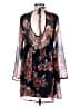 Staring at Stars 100% Polyester Floral Black Casual Dress Size M - photo 2