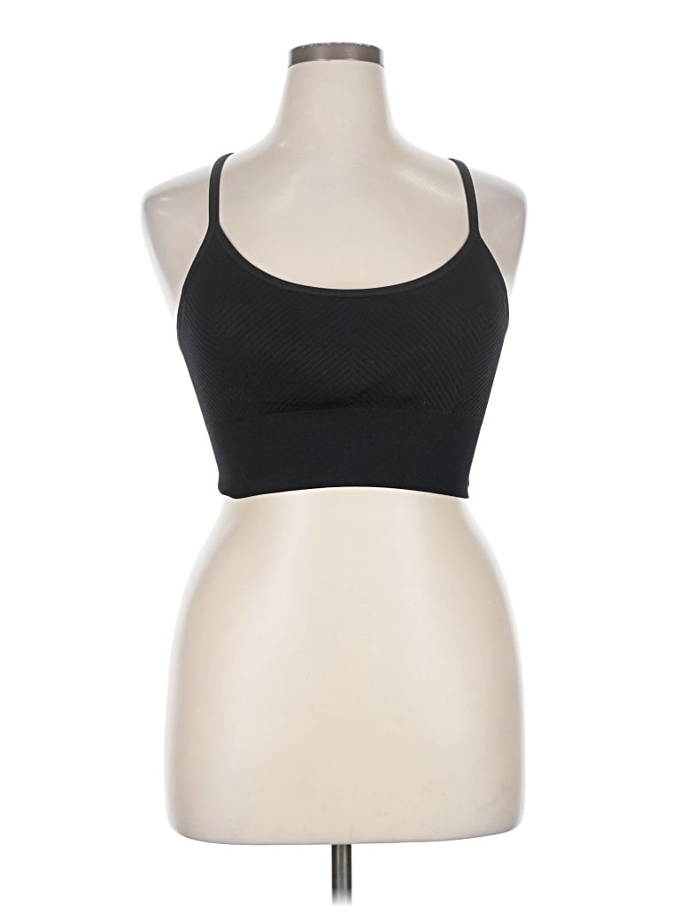 Pre-owned Pro-fit Tank Top Black Halter Neckline Tops