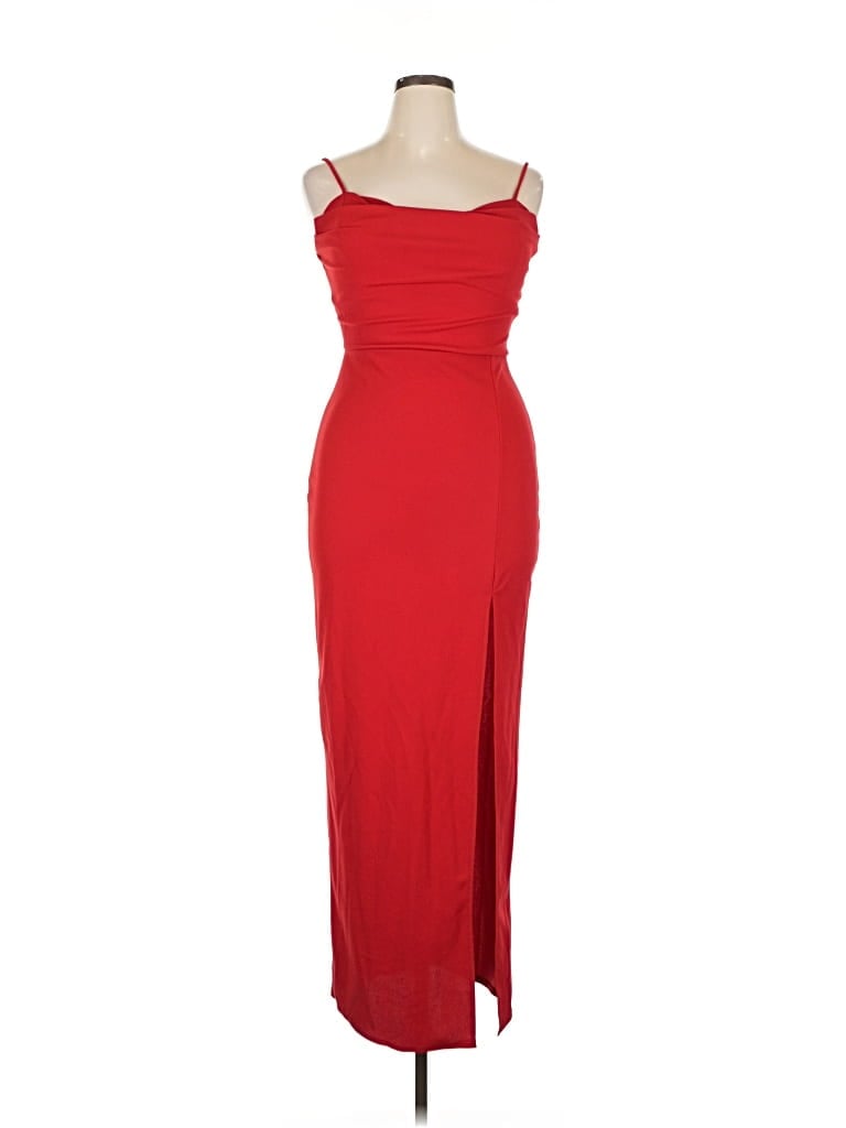 Pre-owned Fashion Nova Cocktail Dress In Red