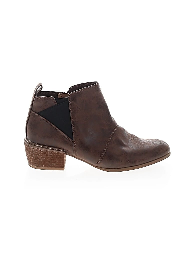 Pre-owned Soul Ankle Boots In Brown