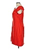 J.Crew Red Orange Cocktail Dress Size 12 - photo 5