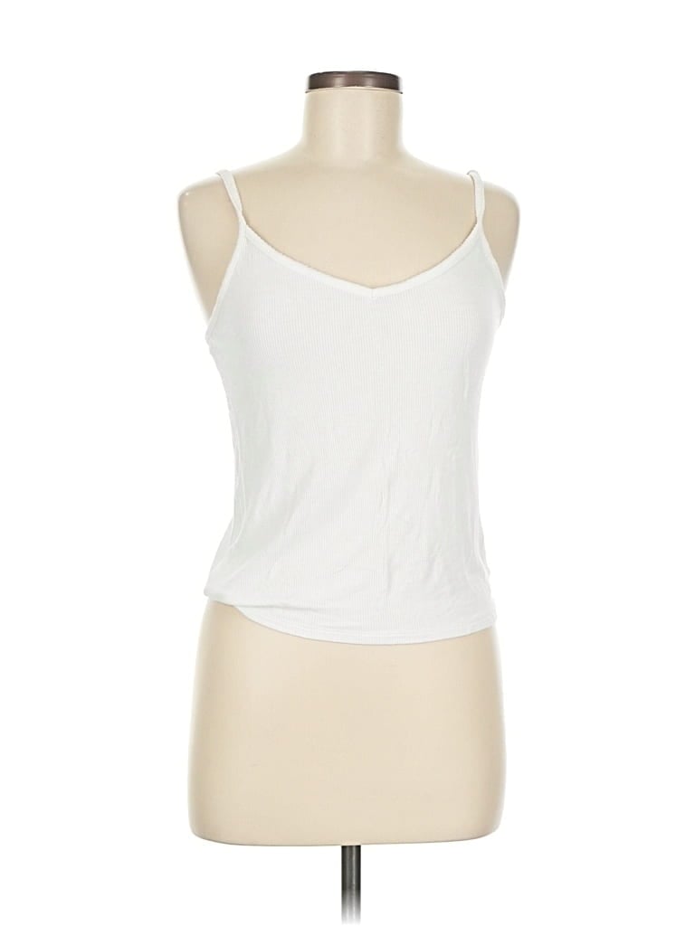 AMERICAN EAGLE OUTFITTERS Pre-owned Tank Top White Halter Neckline Tops