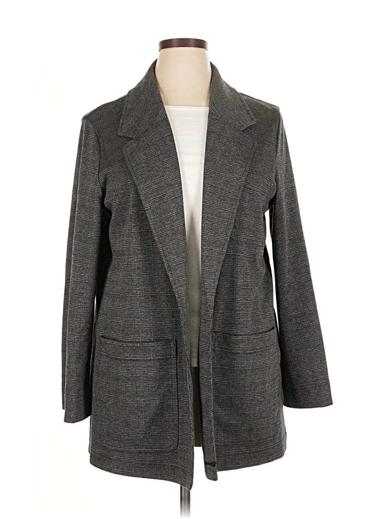 Pre-owned Madewell Coat In Gray