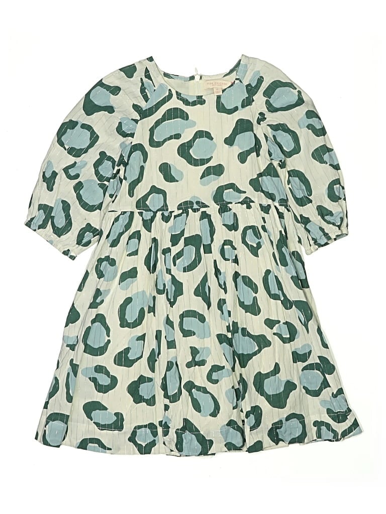 Pre-owned Pink Chicken Kids' Dress In Green