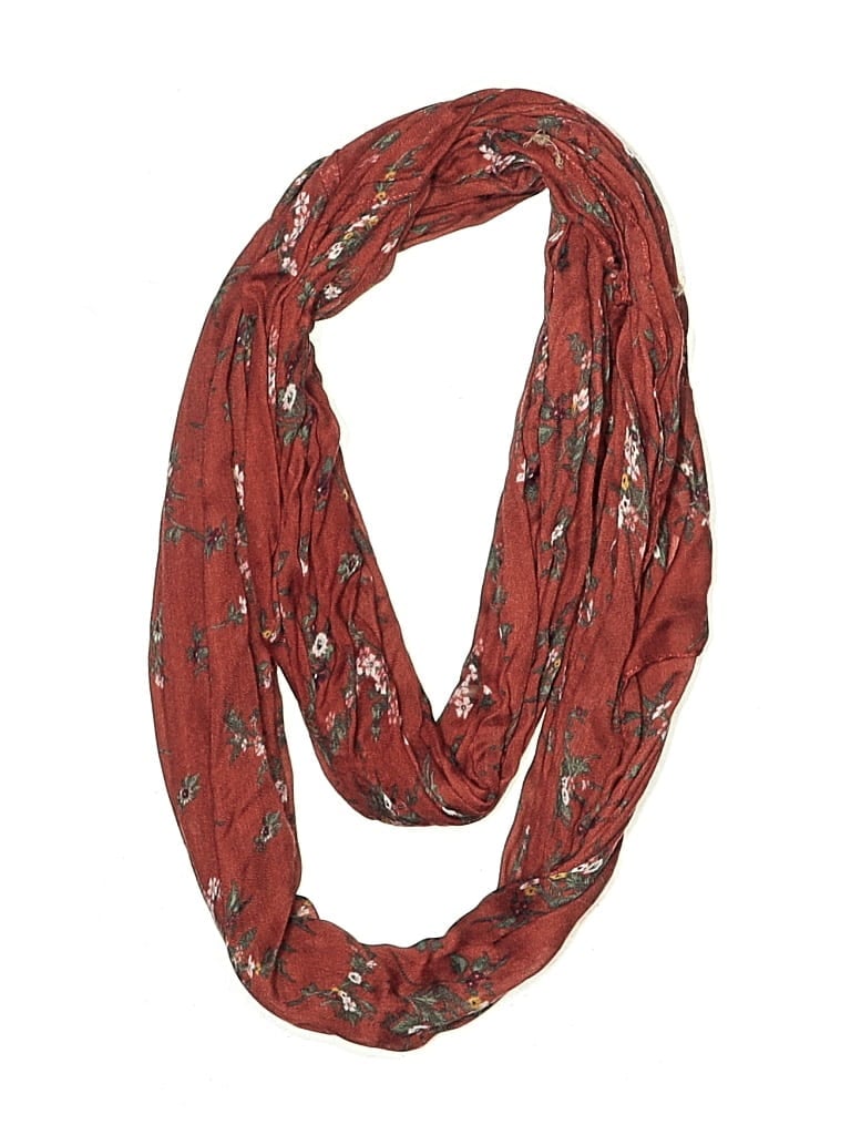 Pre-owned Unbranded Scarf In Red