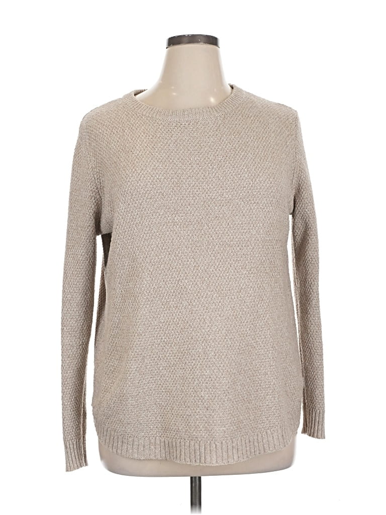 Pre-owned Pink Clover Pullover Sweater In Brown