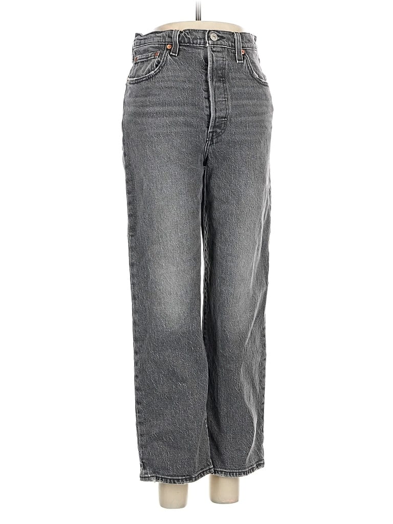 Pre-owned Levi's Jeans In Gray