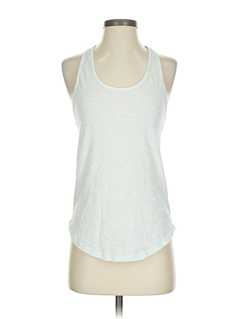 Pre-owned Victoria's Secret Pink Tank Top White Halter Neckline Tops