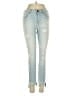 Zara Basic Hearts Blue Jeans Size 4 - photo 1