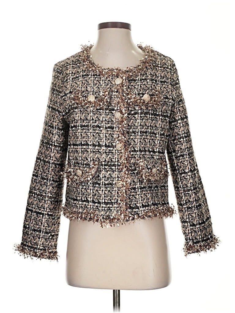 Pre-owned Assorted Brands Jacket In Gold