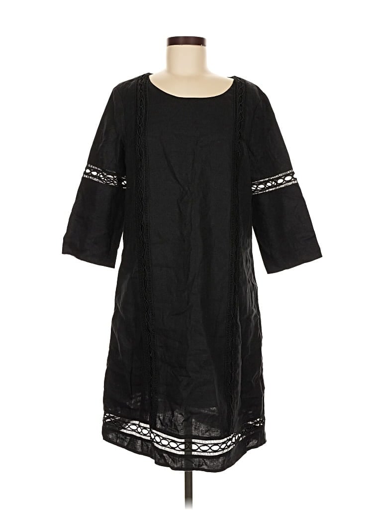 Pre-owned Neiman Marcus Casual Dress In Black