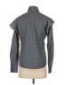 Assorted Brands Polka Dots Gray Long Sleeve Blouse Size S - photo 2