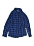 Mayoral Plaid Blue Long Sleeve Button-Down Shirt Size 4 - photo 1