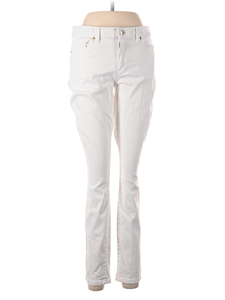 Pre-owned Michael Michael Kors Jeans In White
