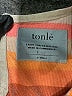 TONLÉ Stripes Orange Short Sleeve Top Size XS - photo 7