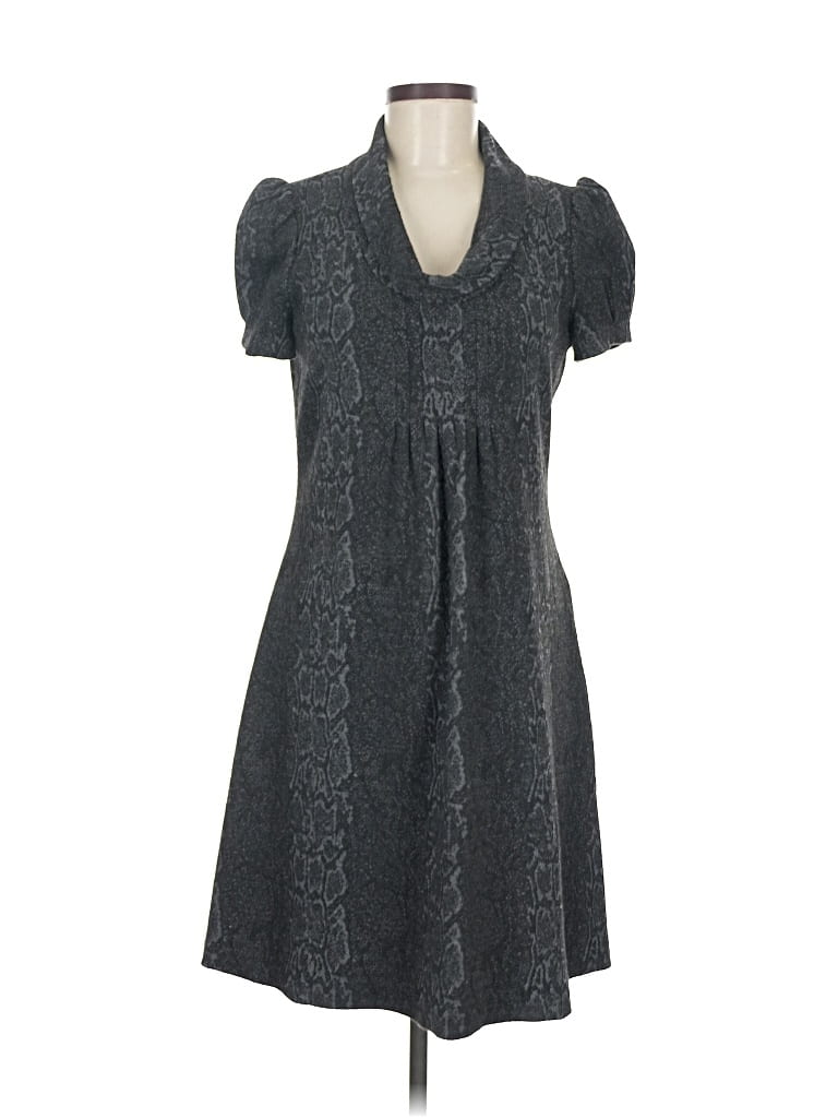 Pre-owned Calvin Klein Casual Dress In Gray