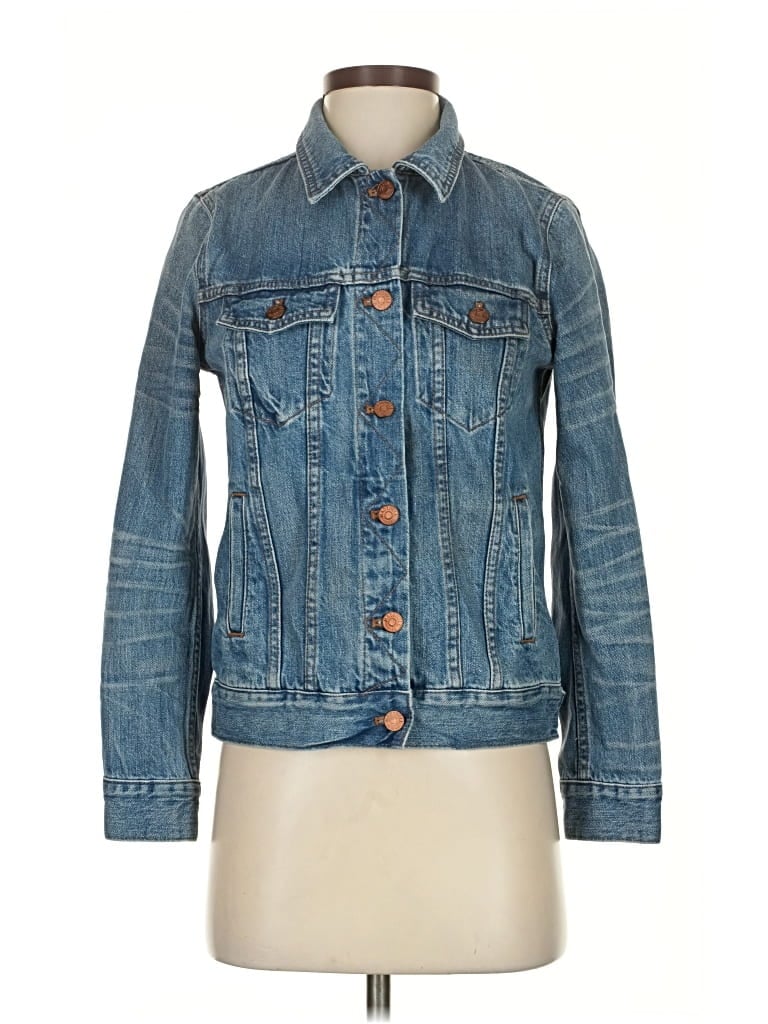 Pre-owned Madewell Denim Jacket In Blue
