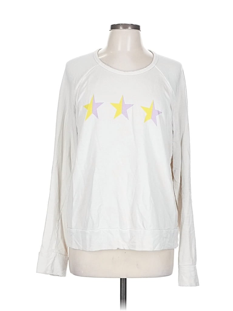 Pre-owned Sundry Sweatshirt In White