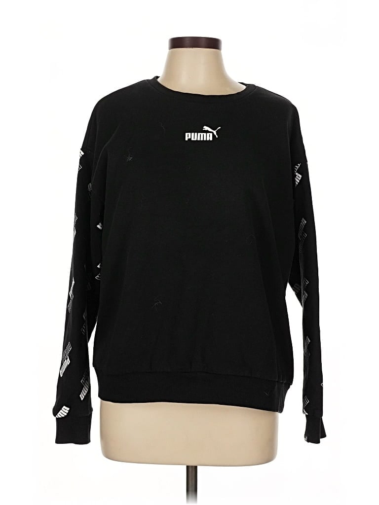 Pre-owned Puma Sweatshirt In Black
