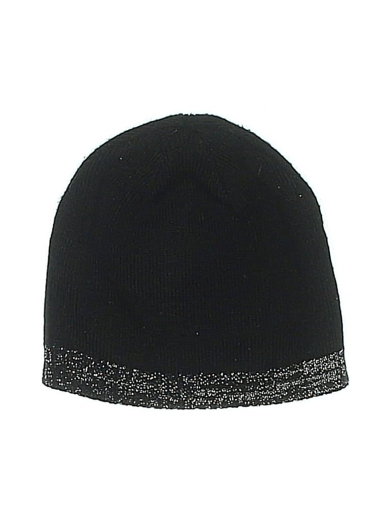 Pre-owned Divided By H&m Beanie Hat In Black