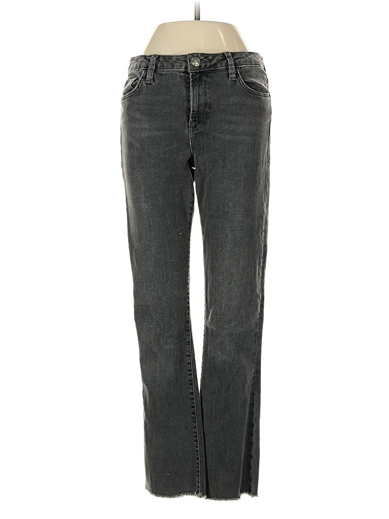 Pre-owned Free People Jeans In Gray
