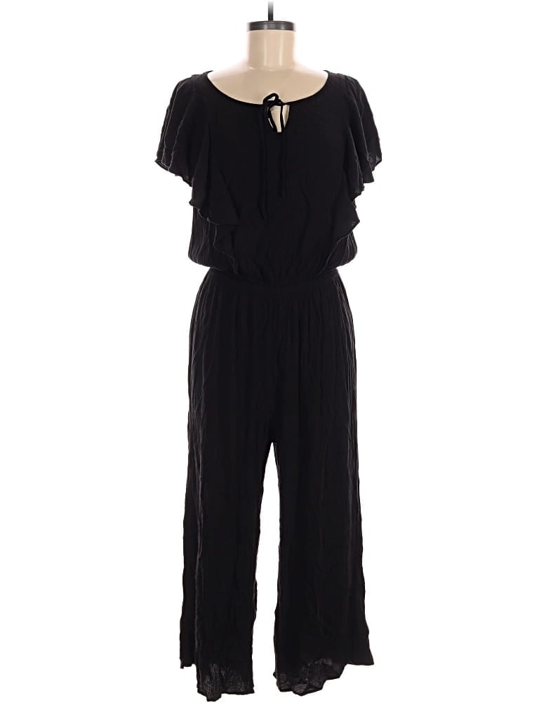 Pre-owned A.n.a. A New Approach Jumpsuit In Black