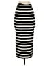 Nicholas Stripes Black Casual Skirt Size 0 - photo 1