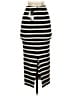 Nicholas Stripes Black Casual Skirt Size 0 - photo 2