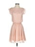 ASOS 100% Polyester Pink Cocktail Dress Size 2 - photo 1