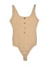PrettyLittleThing Tan Bodysuit Size 2 - photo 1