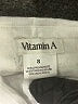 Vitamin A 100% Linen White Romper Size S - photo 4
